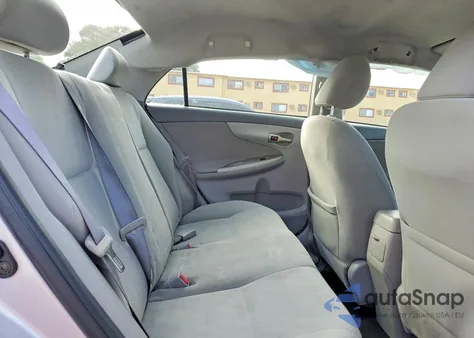 2010 Toyota Corolla Base from USA, damaged, VIN 2T1BU4EE9AC528071